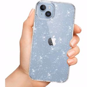Tech-Protect FlexAir Hybrid Dėklas telefonui Samsung Galaxy S23 FE - Skaidrus su blizgučiais