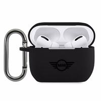 Mini MIACAPSLTBK AirPods Pro dėklas juodas Silicone Collection
