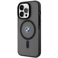 BMW Signature MagSafe deklas, skirtas iPhone 14 Pro - Juodas