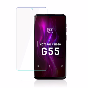 Hibridinis stiklas 3mk FlexibleGlass Motorola Moto G55 5G