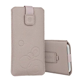 WONDER Deko dėklas telefonui (Dydis XL) Iphone 15/15 Pro/Iphone 16/16 Pro/Samsung S24/S24 Plus/S25/S25 Plus/A53/A55 5G kapučino