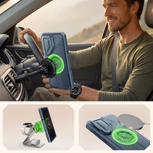 Tech-Protect Kevlar MagSafe 2 vnt. dėklas Samsung Galaxy S26 Ultra - mėlynas