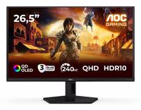AOC G4 Q27G41ZDF kompiuterio monitorius 67,3 cm (26.5") 2560 x 1440 pikseliai Quad HD QD-OLED Juoda, Raudona