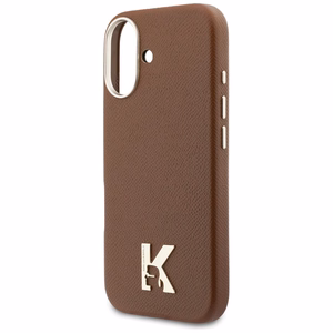 Karl Lagerfeld Karl Head Logo MagSafe Dėklas for iPhone 17 - rudas