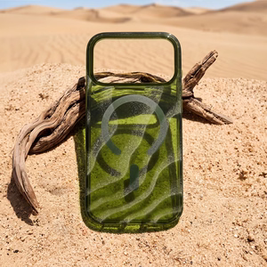 „Tecto Shield Desert Mag“ dėklas, skirtas iPhone 12 / 12 Pro 6,1", tamsiai alyvuogių spalvos