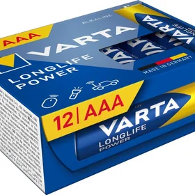 VARTA alkaline battery R3 (AAA) Longlife Power 12 pcs
