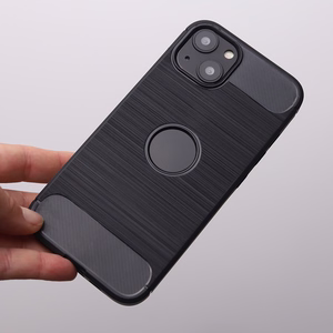 Simple juodas dėklas for iPhone 17 Pro 6,3"