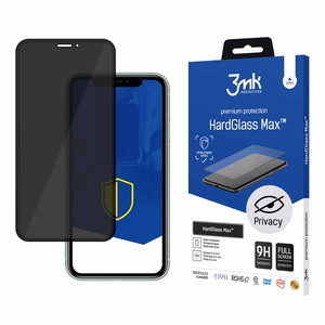 9H 3mk HardGlass Max Privacy™ privatumo stiklas iPhone 11
