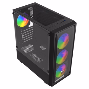 Savio Noctis Flow RGB Kubas Juoda