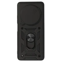 Slide Camera Armor dėklas telefonui Xiaomi Redmi A3 Pro juodas