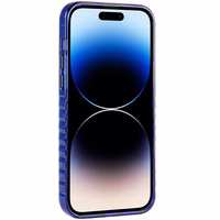 Audi IML Magnetinis dėklas telefonui iPhone 14 Pro - mėlynas