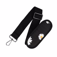 Wonder nešiojamojo kompiuterio krepšys 17 colių juodas su ramunėlėmis