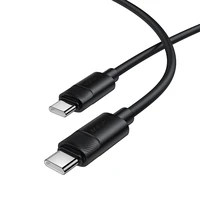 Borofone Cable BX123 Leya - Type C to Type C - PD 60W 3A 1 metre black
