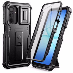 Tech-Protect Kevlar Cam+ dėklas Samsung Galaxy A17 4G / 5G juodas