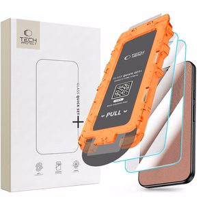 Tech-Protect Quick Set+ grūdinto stiklo apsauga, skirta Google Pixel 9 Pro XL / 10 Pro XL / 11 Pro XL, 2 vnt.