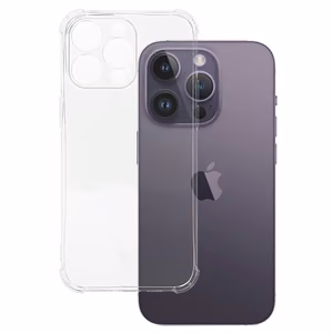 Clin Anti Shock 1,5mm dėklas telefonui iPhone 15 Pro skaidrus