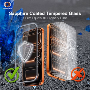 Grūdintas stiklas Tel Protect 10X HD DLC Diamond Coating skirtas Iphone 16