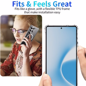 Dėklas Perfectionists Clear Mag Case Samsung S931 S25 skaidrus