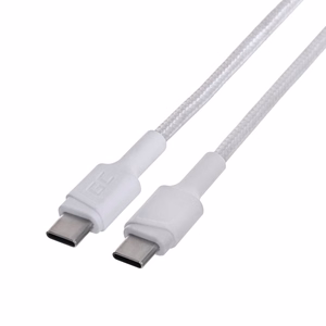Green Cell KABGC29W USB laidas USB 3.2 Gen 1 (3.1 Gen 1) 2 m USB C baltas