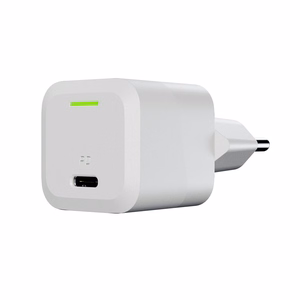 Green Cell PowerGaN 33W PD 3.0 QC 3.0 USB įkroviklis 1× USB-C, baltas