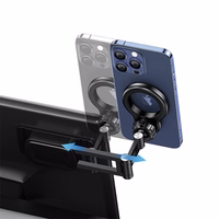 USAMS Sulankstomas magnetinis laikiklis US-ZJ076 prietaisų skydeliui juodas ZJ76ZJ01