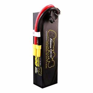 „Gens Ace“ G-Tech 8000 mAh, 11,1 V, 100C, 3S1P LiPo akumuliatorių rinkinys su EC5 jungtimi („Bashing“ serija)