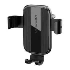 Automatinis automobilinis telefono laikiklis "Vention KCTB0" su spaustuku, juodas