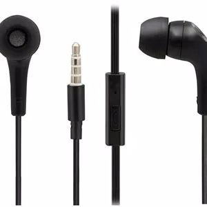 Laidinės ausinės jack su mikrofonu 3,5mm MOTOROLA Ear Buds 2-S juodos