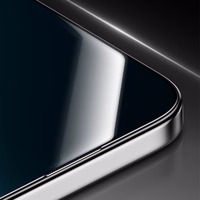 Benks Apsauginis stiklas Glass Warrior Safyro danga skirta iPhone 17/16 Pro - juodas