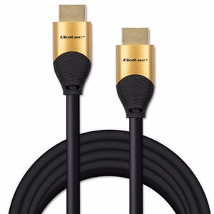 Qoltec 50357 HDMI laidas 5 m HDMI Type A (Standard) juodas