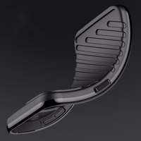 Thunder dėklas Samsung Galaxy S24 FE silikoninis šarvuotas dangtelis - juodas