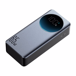 Joyroom JR-PBF05 Pro 30000mAh 65W Powerbank su Skaitmeniniu Ekranu 2x USB-C 1x USB-A - Juodas