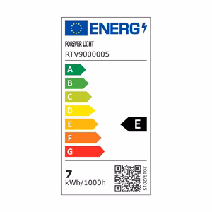 Forever Light LED Bulb E27 A60 7W 806lm 4000K class E