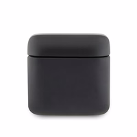 Guess Bluetooth ausinės GUTWSSU20ALEGK TWS + įkrovimo stotelė juodos su atspausdintu logotipu