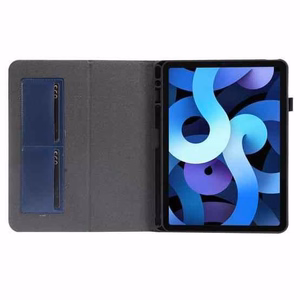 Dėklas Folding Leather Samsung X210/X215/X216 Tab A9 Plus 11.0/X230/X235/X236 Tab A11 Plus 11.0 tamsiai mėlynas