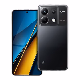 Skaidrus dėklas 2 mm XIAOMI POCO X6 5G (apsauga kamerai) skaidrus