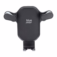 BLUE STAR gravitacinis automobilinis laikiklis oro angai TRIANGULAR, juodas