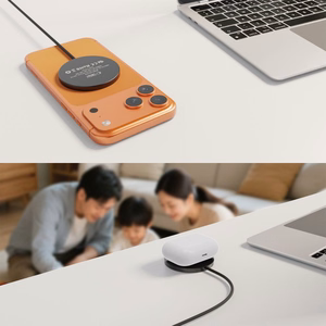 TECH-PROTECT A50 Magnetic MAGSAFE Belaidis Įkroviklis 25W QI2.2 juodas