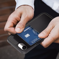 DUX DUCIS dėklas telefonui RAFI II MAG su stovu suderinamas su MagSafe IPHONE 16e juodas