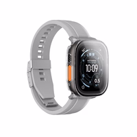 AmazingThing Radix grūdintas stiklas su dėklu Apple Watch UItra 3 49mm - Skaidrus