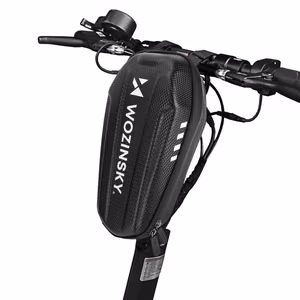 Wozinsky водонепроницаемая сумка на руль самоката 2л черная (WSB3BK)