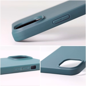 Matinis dėklas telefonui XIAOMI Redmi Note 14 4G (GLOBAL - 164,84mm x 78,15mm x 8,16mm) tamsiai žalias