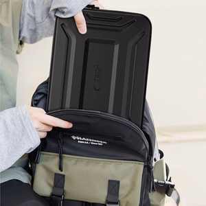 Tech-Protect Kevlar Pro nešiojamojo kompiuterio dėklas 13–14" - juodas