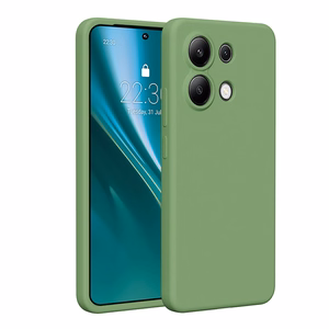 Etteri silikoninis dėklas telefonui Xiaomi Redmi Note 13 4G - šviesiai žalias