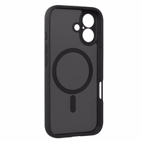 Pilnai matinis magnetinis dėklas Iphone 17 juodas