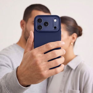 Tech-Protect Uniq MagSafe CC dėklas iPhone 18 Pro Max / 17 Pro Max, tamsiai mėlynas