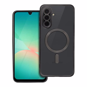 Чехол для Samsung A26 Electro Mag Cover совместимый с MagSafe чёрный