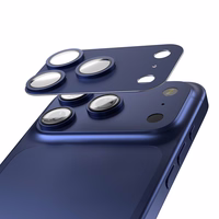 Etteri kameros lęšio apsauga iPhone 17 Pro Max mėlynas