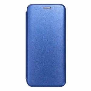 ELEGANCE knyginis dėklas telefonui SAMSUNG S23 FE tamsiai mėlynas