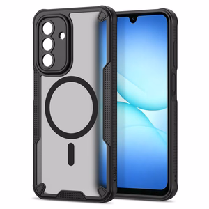 Tech-Protect Rugged Shield MagSafe dėklas, skirtas Samsung Galaxy A17 / A18 / A26 4G / 5G, matinis juodas
